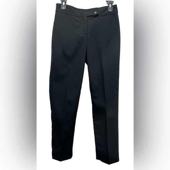 Talbots Women’s Black Heritage chino Dress Pants Sz 2 P - Picture 1 of 6